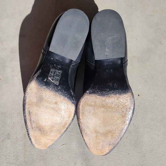 Alexander Wang Kori Bootie With Rhodium Leather Black Chelsea Ankle Cutout 37.5 - Picture 11 of 16